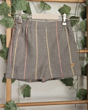 A Pantalón corto niño espigas marron caldera José Varón R400258