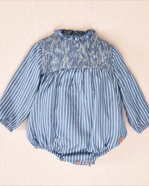 A Pelele denim rayas José Varón R200975
