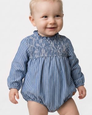 A Pelele denim rayas José Varón R200975