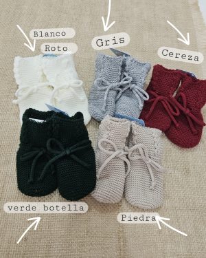A Patucos Botita bebés punto R020044