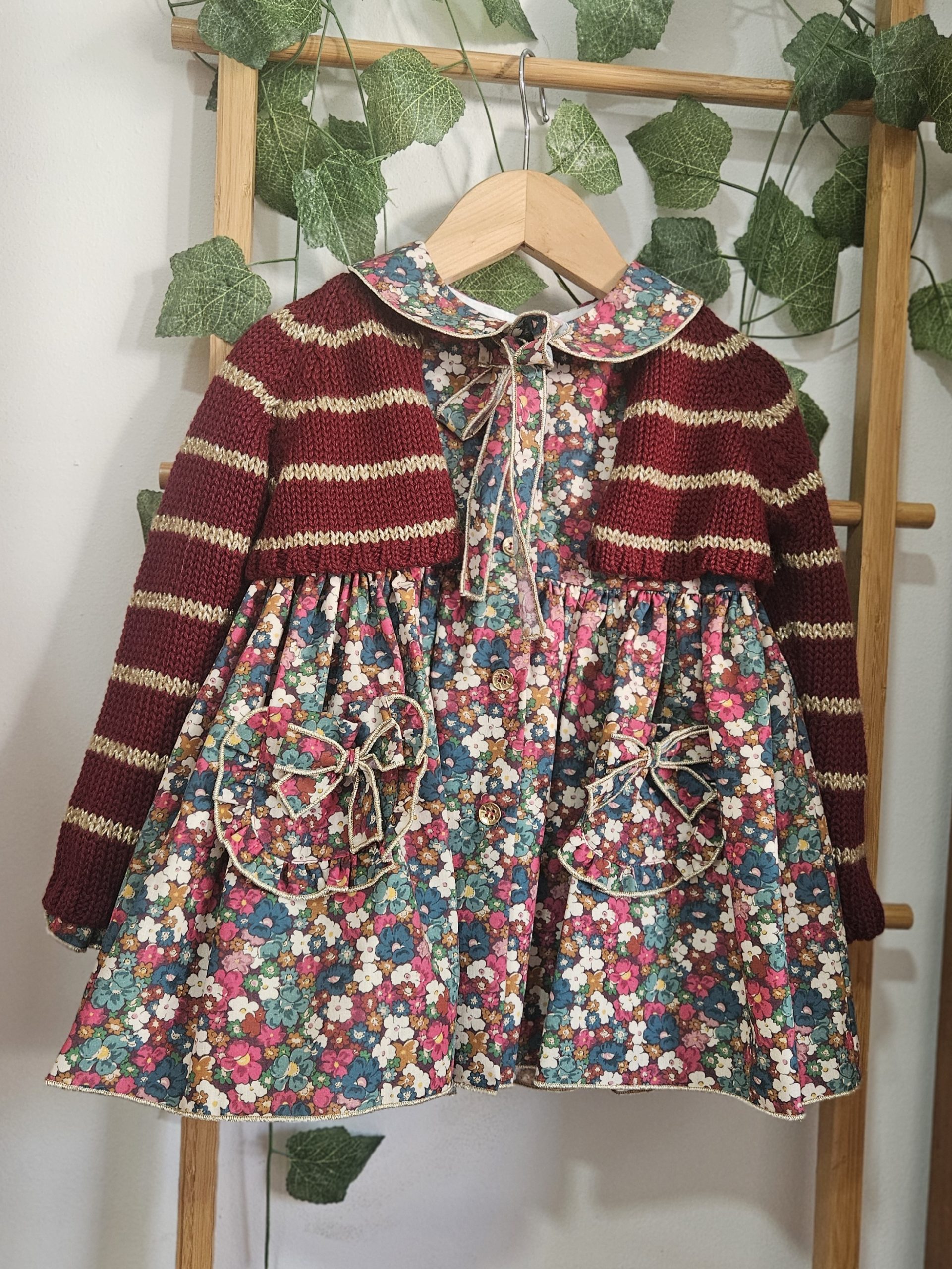A Jesusito niña La Martinica + chaqueta corta Amsterdam R301157 - Imagen 2