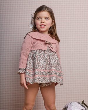 A Jesusito niña La Martinica + chaqueta corta La Tata R30158