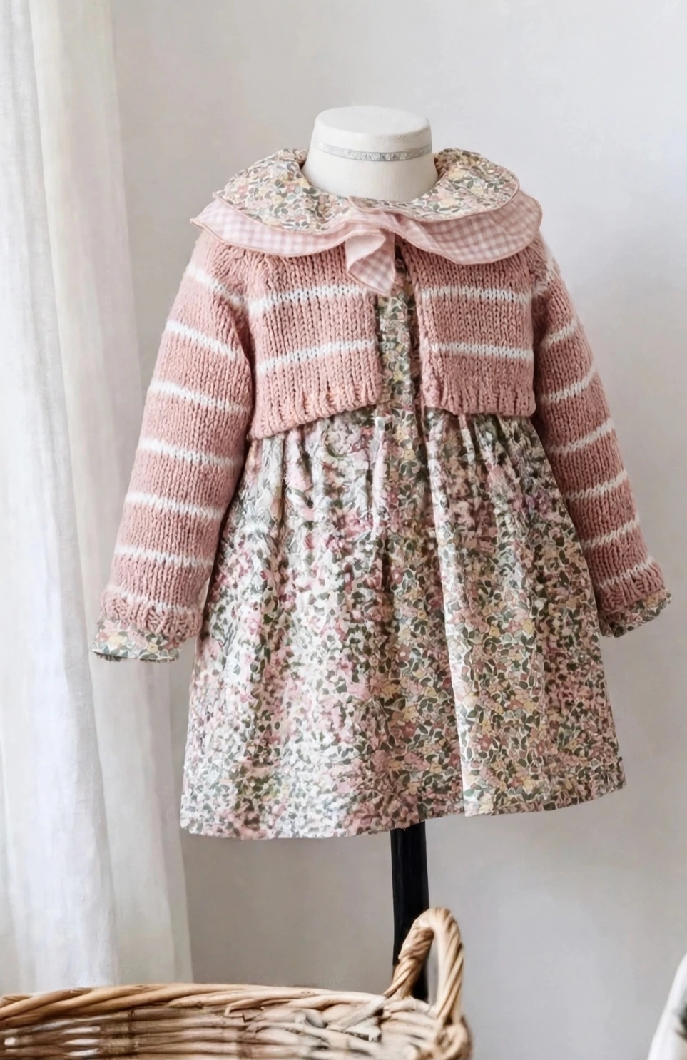 A Jesusito niña La Martinica + chaqueta corta Balancín R301159