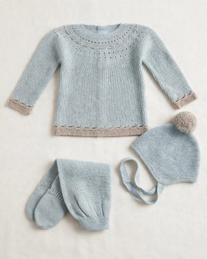 A Conjunto 3 piezas polainas punto R091401 Iconic